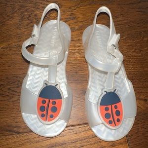 Old Navy Ladybug Jelly Sandals size 9
